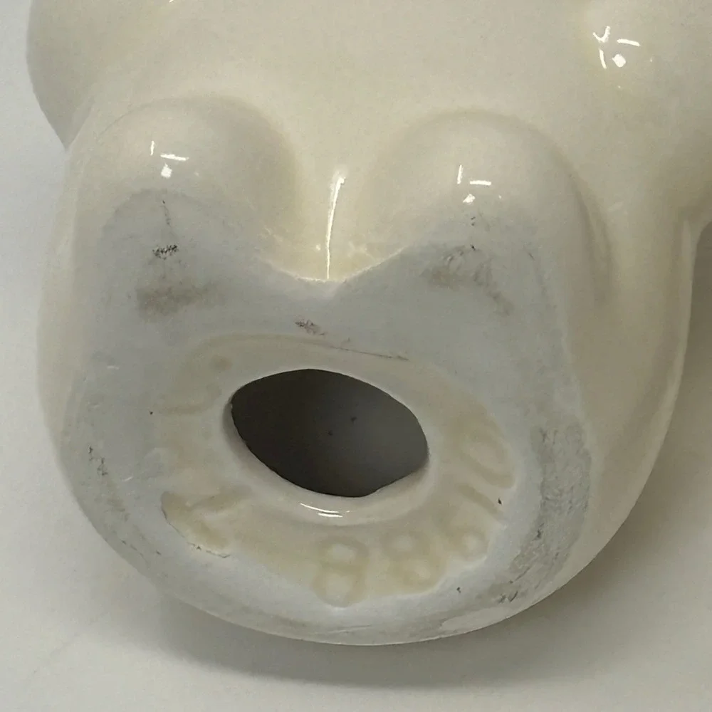 Vintage Pillsbury Doughboy Poppie Fresh Salt and Pepper Shakers Ceramic White